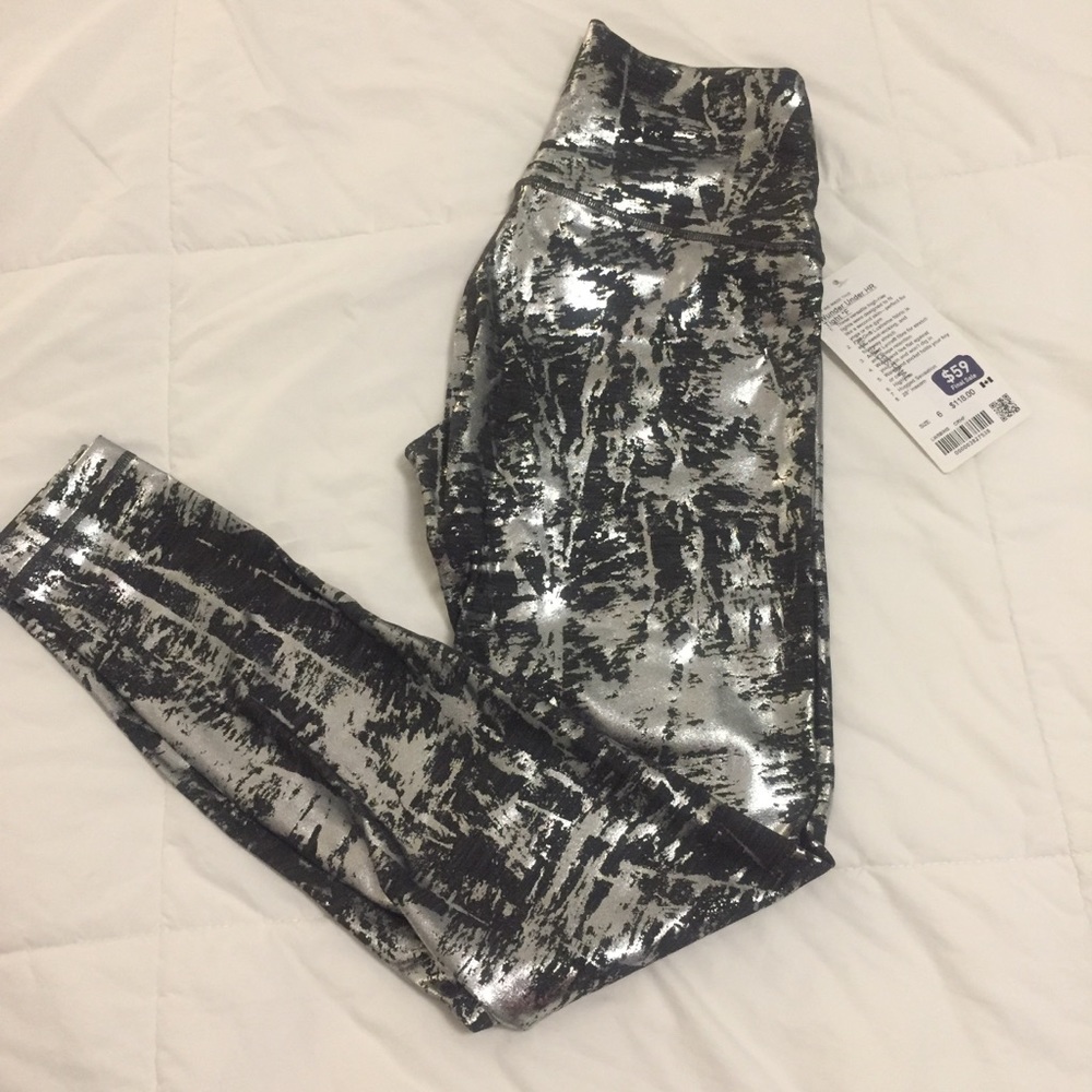 Lululemon Wunder Under High Rise Tight Foil